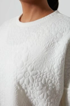 White Fleur Ally Swing Sweatshirt -Outfit And Shoe Sales Store 03NvmAkpdlIsCLu5l6U79HUWuXOfwn6s 1