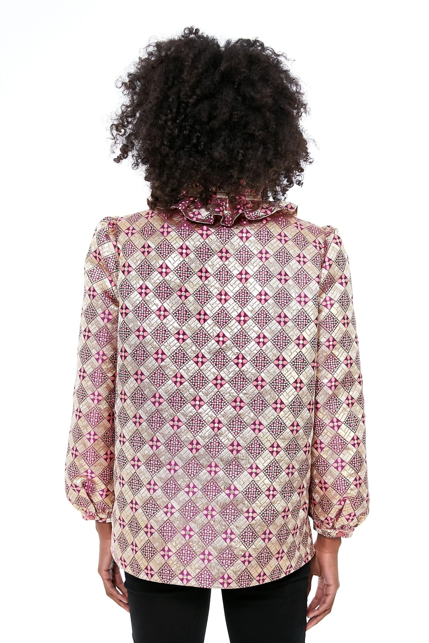 Champagne Dreams Bouvier Blouse 4 Champagne Dreams Bouvier Blouse - Image 4