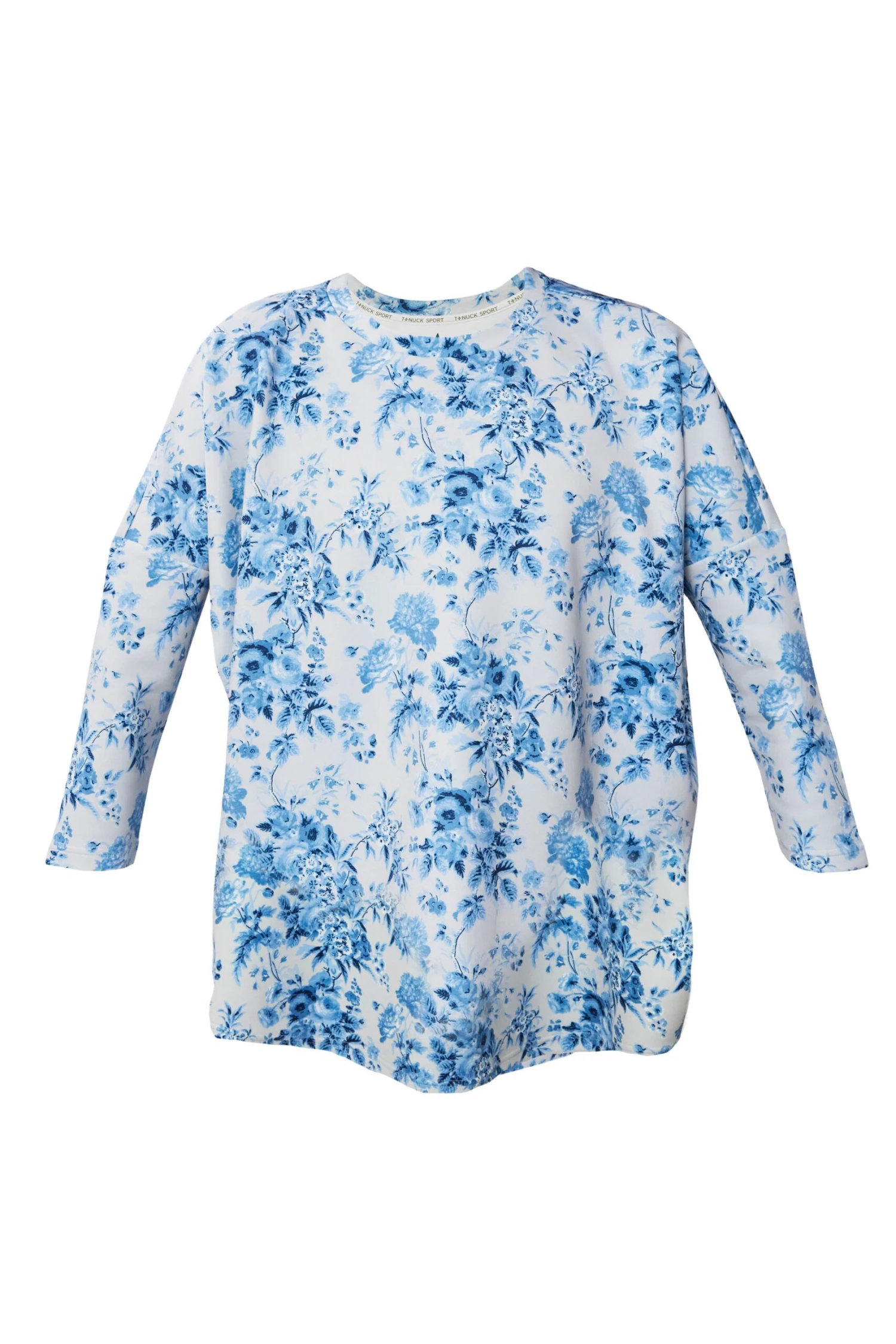 Blue Bouquet Ally Swing Sweatshirt 7 Blue Bouquet Ally Swing Sweatshirt - Image 7