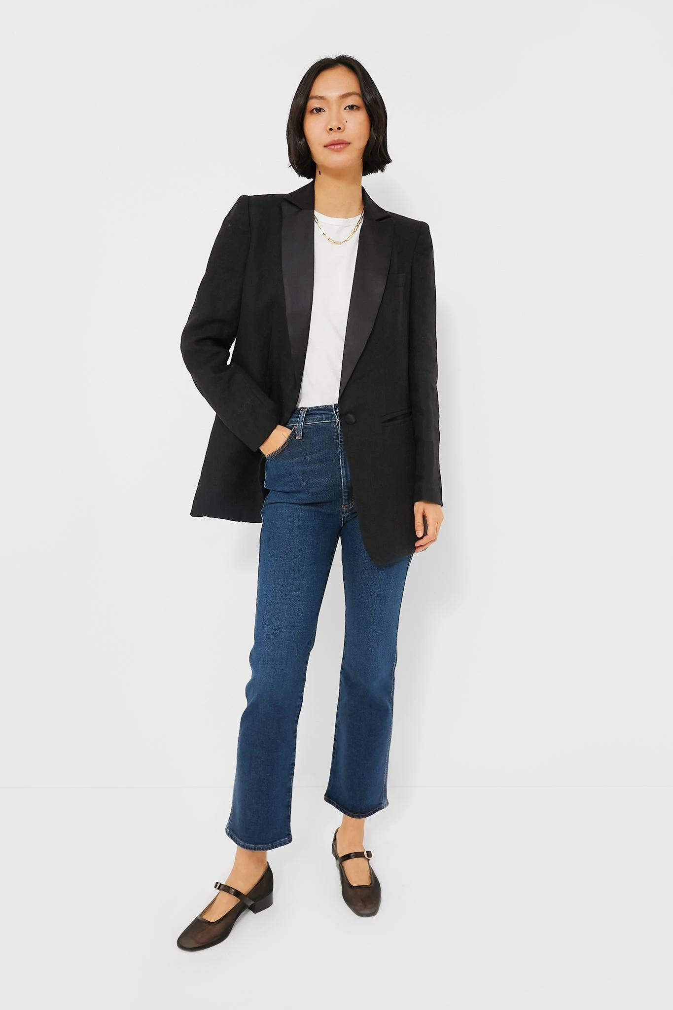 Black Wingtip 2 Dinner Jacket 2 Black Wingtip 2 Dinner Jacket - Image 2