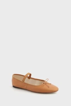 Loeffler Randall Caramel Leonie Soft Ballet Flats