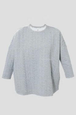 Gray Cable Ally Swing Sweatshirt -Outfit And Shoe Sales Store 0bavIfGCxD60yx7elGMnyFqPzOzTiCLt 1
