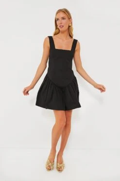 Black Savvas Mini Dress