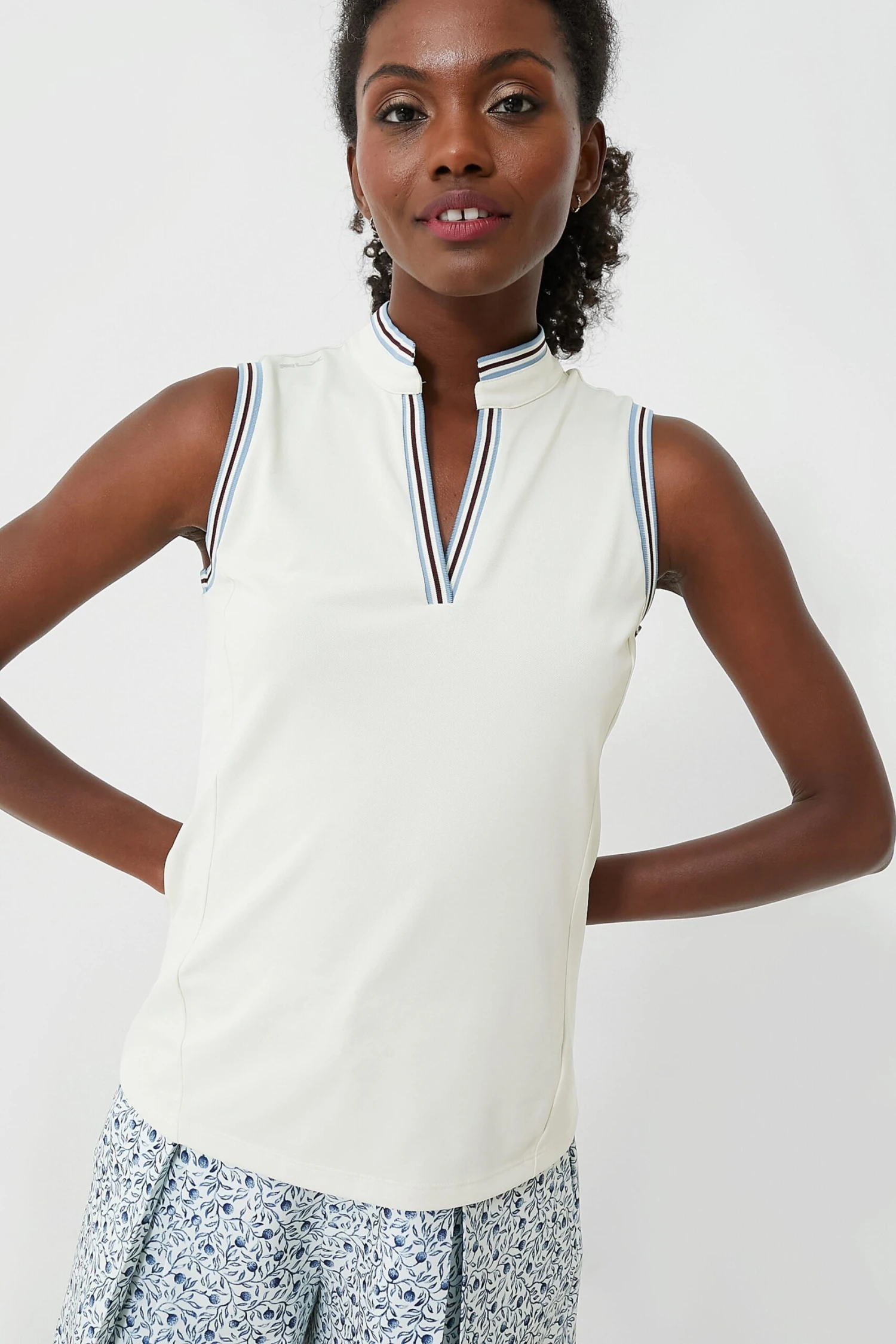 Sleeveless Air Tech Polo 1 Sleeveless Air Tech Polo