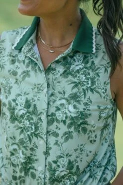 Green Bouquet Sleeveless Alcott Golf Dress -Outfit And Shoe Sales Store 0qSgsb99j6IztVFdn6NjYJwawYFEEdt8 1