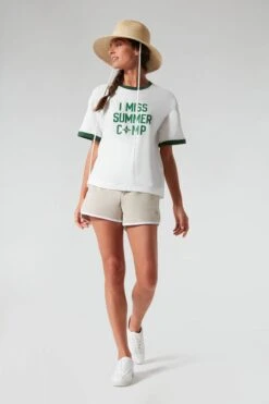 Sand And White Terry Anders Short -Outfit And Shoe Sales Store 18JlPOJn3d3Vd6MSDSHDg6yLAn9UQMbd 1