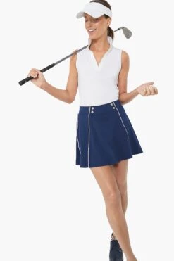 Navy Piped 15 Inch Renee Golf Skirt -Outfit And Shoe Sales Store 1BzAn5FvBXNjzUrawPODsSvU7nnznx93 1