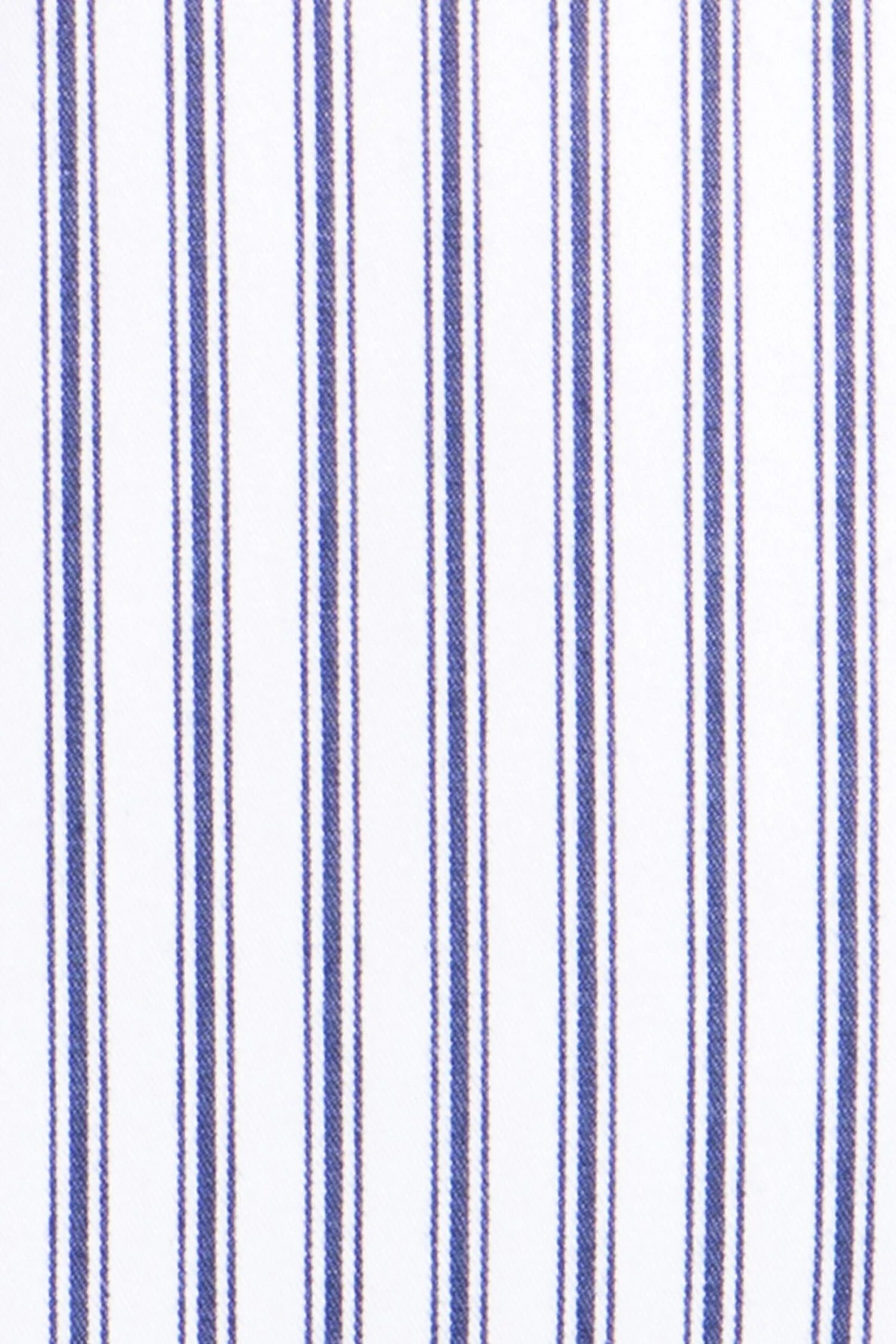 Navy French Ticking Nightshirt 8 Navy French Ticking Nightshirt - Image 8
