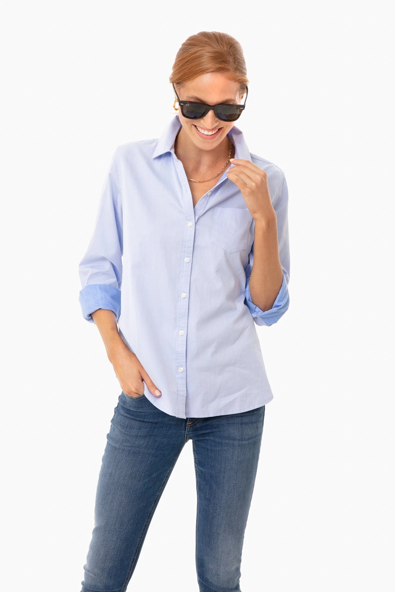 Light Blue Grace Classic Shirt 1 Light Blue Grace Classic Shirt