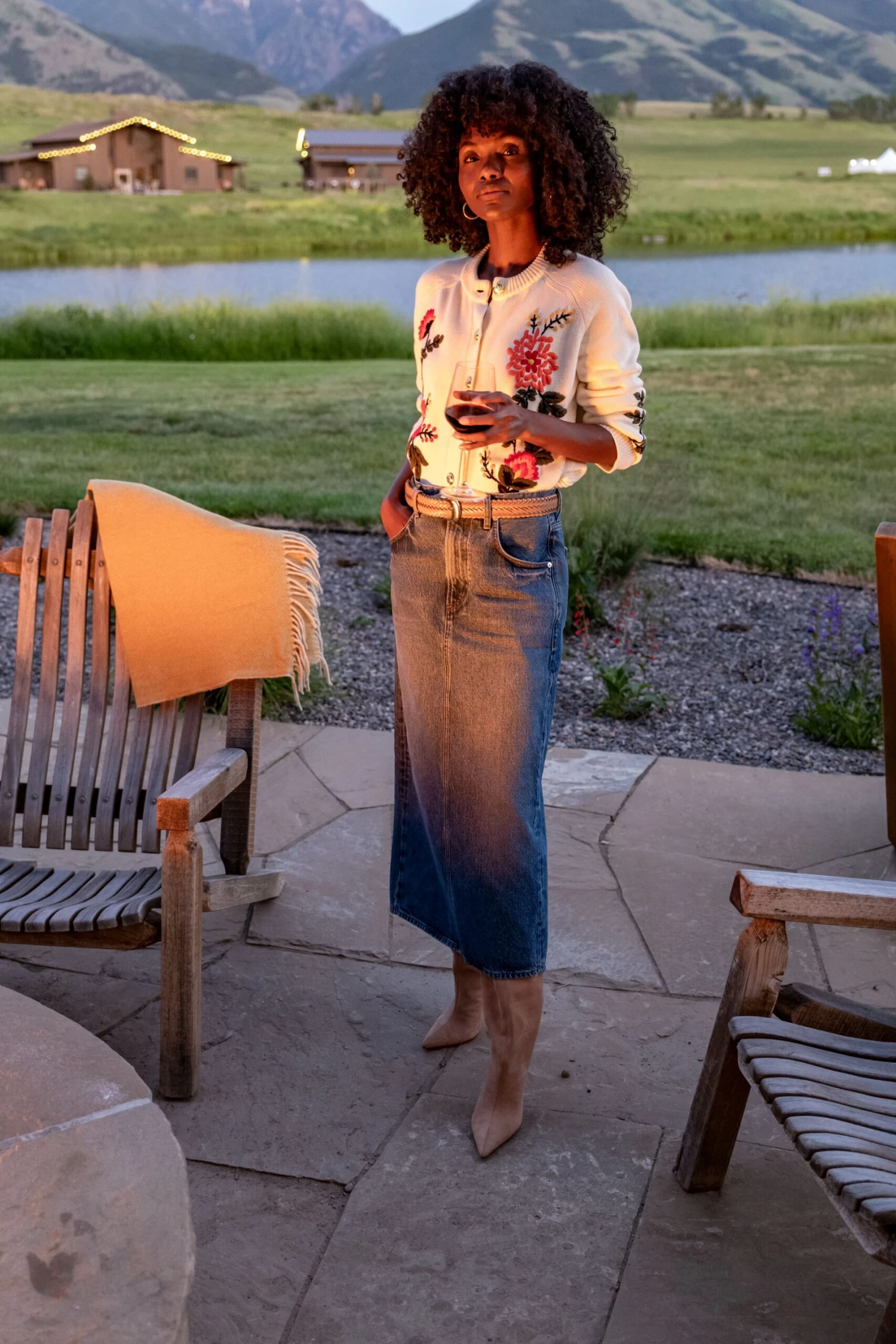 CITIZENS OF HUMANITY Daru Peri Pencil Skirt 2 CITIZENS OF HUMANITY Daru Peri Pencil Skirt - Image 2