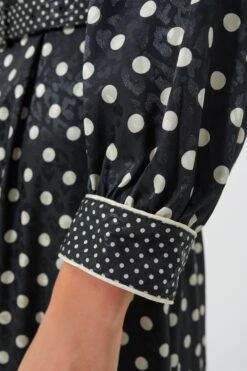 Black Polka Dot Faven Dress -Outfit And Shoe Sales Store 1iJVuKZgivYL67SQGETUZQ7HxQGvfxSk 1