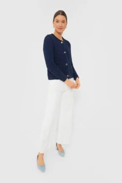 Marella Navy Note Cardigan -Outfit And Shoe Sales Store 2NUgDsKDkHFq0WkQJkgmA0Di1Zqj8dG7 1