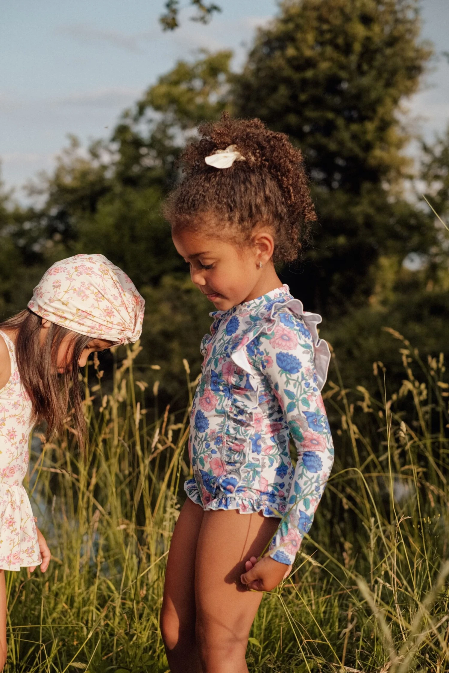 Louise Misha Blue Summer Meadow Aurelie Bathing Suit 2 Louise Misha Blue Summer Meadow Aurelie Bathing Suit - Image 2