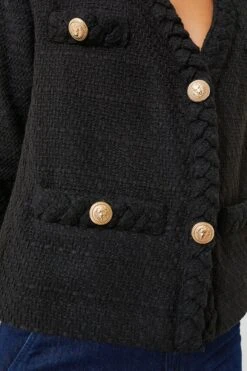 Black Clodagh Tweed Jacket -Outfit And Shoe Sales Store 36vC0jcPIOfcheQXwRCeiwPCCFOUwHfb 1