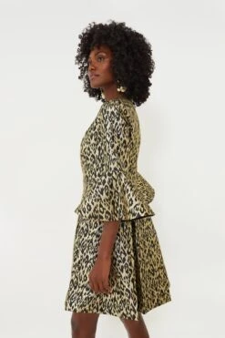 Gold Leopard Mel Dress -Outfit And Shoe Sales Store 3FNl6cR5LIDlIecJ9uRzaHDmdEG5TVvF 1