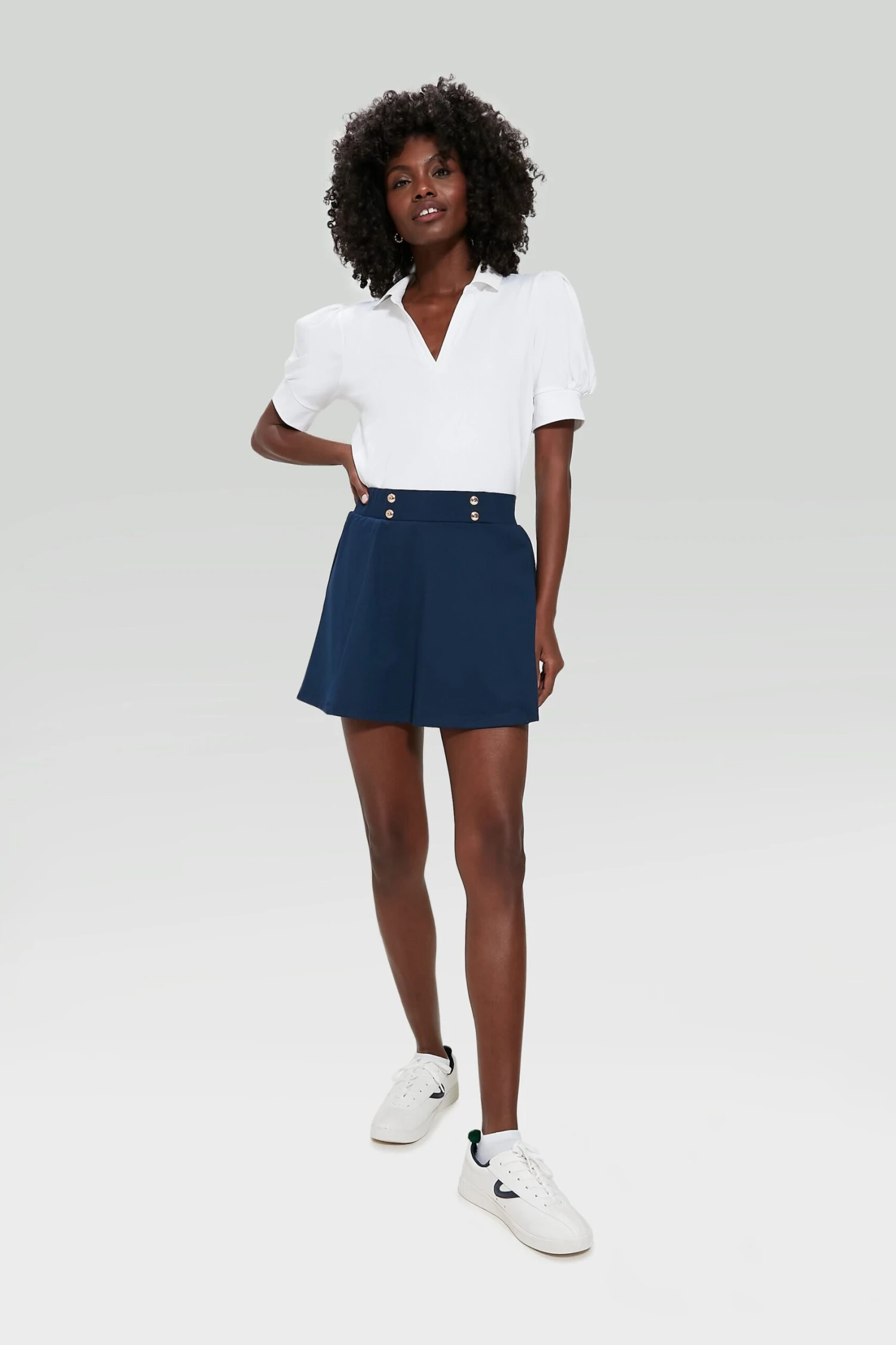 Navy 15 Inch Renee Golf Skirt 9 Navy 15 Inch Renee Golf Skirt - Image 9