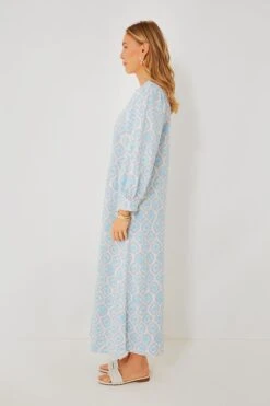 Blue Ikat Zipper Zadie Maxi Dress -Outfit And Shoe Sales Store 3fznIWVPx8Lzo6llB6WAB6CtmNVhMkO4 1