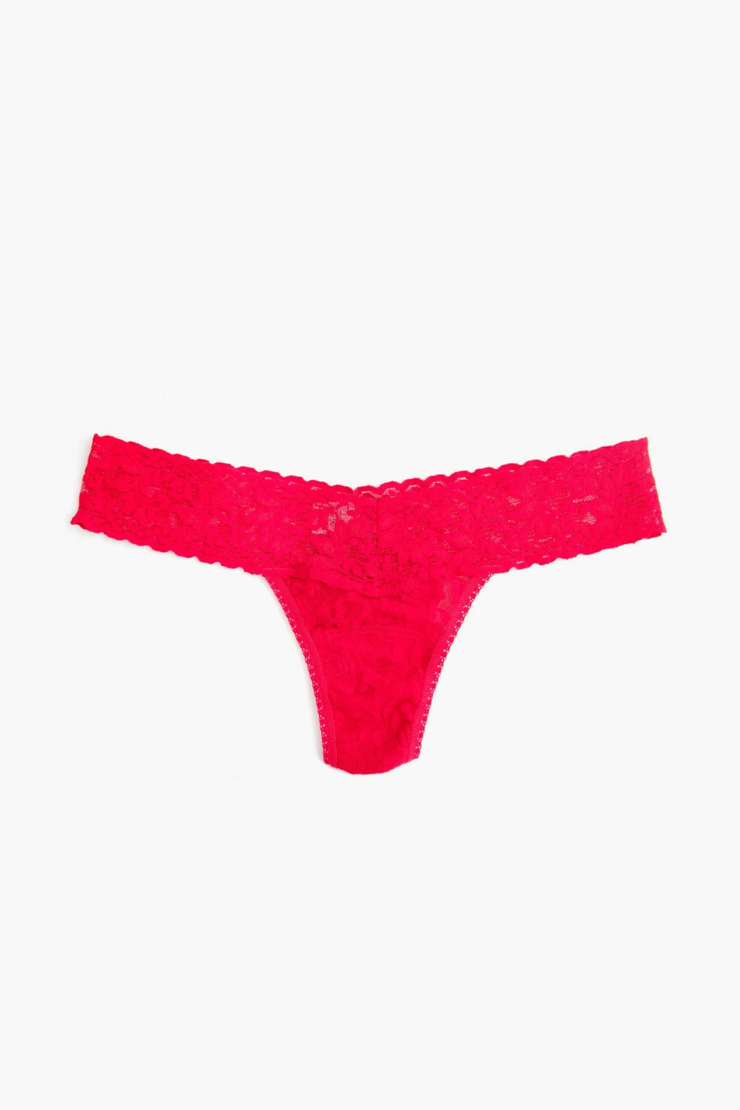 HANKY PANKY Red Signature Lace Low Rise Thong 1 HANKY PANKY Red Signature Lace Low Rise Thong