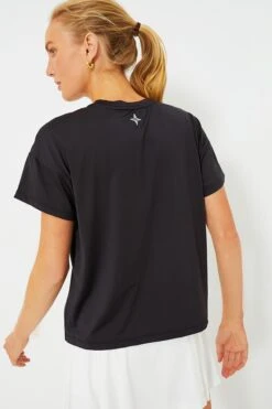 Black Short Sleeve Ryan Boyfriend Tee -Outfit And Shoe Sales Store 49IHaf6H0QjSsF7TB9gBhXDVrEBHvNA7 1