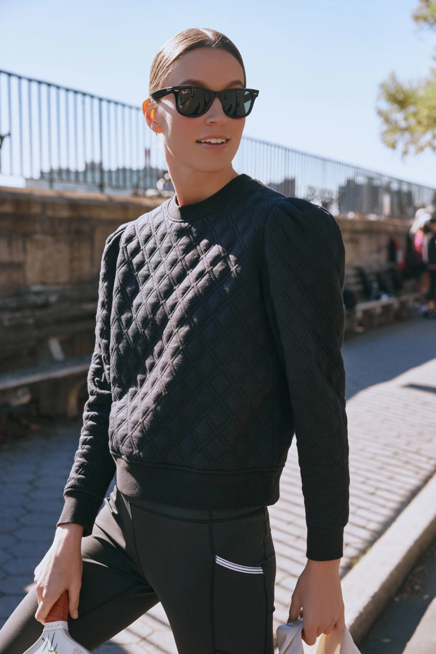 Black Puff Sleeve Campbell Pullover 8 Black Puff Sleeve Campbell Pullover - Image 8