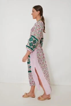 Pink And Green Manjur Kaftan -Outfit And Shoe Sales Store 4p0ZazEqao4PtgiUJc2Ch50Ki2pXL6GN 1