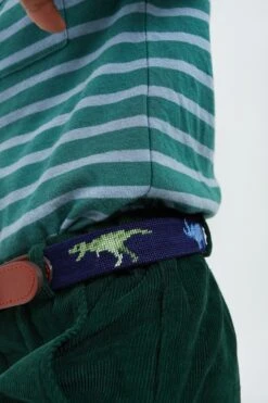 Navy Dinosaurs Needlepoint Childrens Belt -Outfit And Shoe Sales Store 4rKdQOdwKSCbCDNZJXj6RSs3WTBkSHta 1
