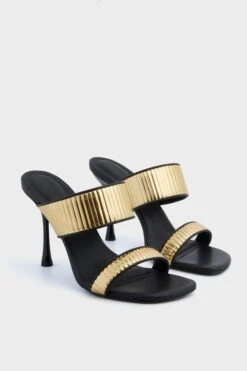 Black Gold Carter Heeled Sandals -Outfit And Shoe Sales Store 4x0M9McPXnJHW7hRq5mg8hpqzl6L2k44 1