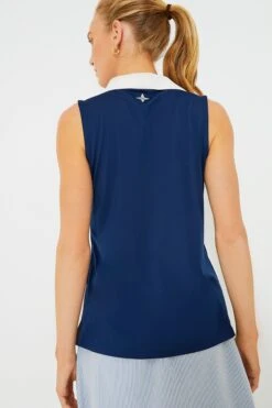Navy Sleeveless Caroline Polo 9 Navy Sleeveless Caroline Polo -Outfit And Shoe Sales Store 5JuagJ6PD52lqb6y1tl0eJ6XX1s7KQ6w 1