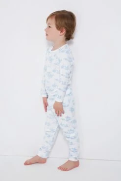 Blue Toile Pajamas -Outfit And Shoe Sales Store 5OM2U7dZqyJ4F86w7Jx9h3UVv7h8aGcB 1