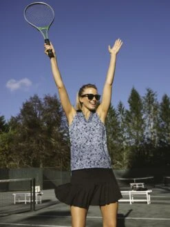 Black And Hydrangea 15 Inch Williams Tennis Skirt -Outfit And Shoe Sales Store 5UTMbN1vt2xtdvvQOYzJzmZnXA04bgcv 1