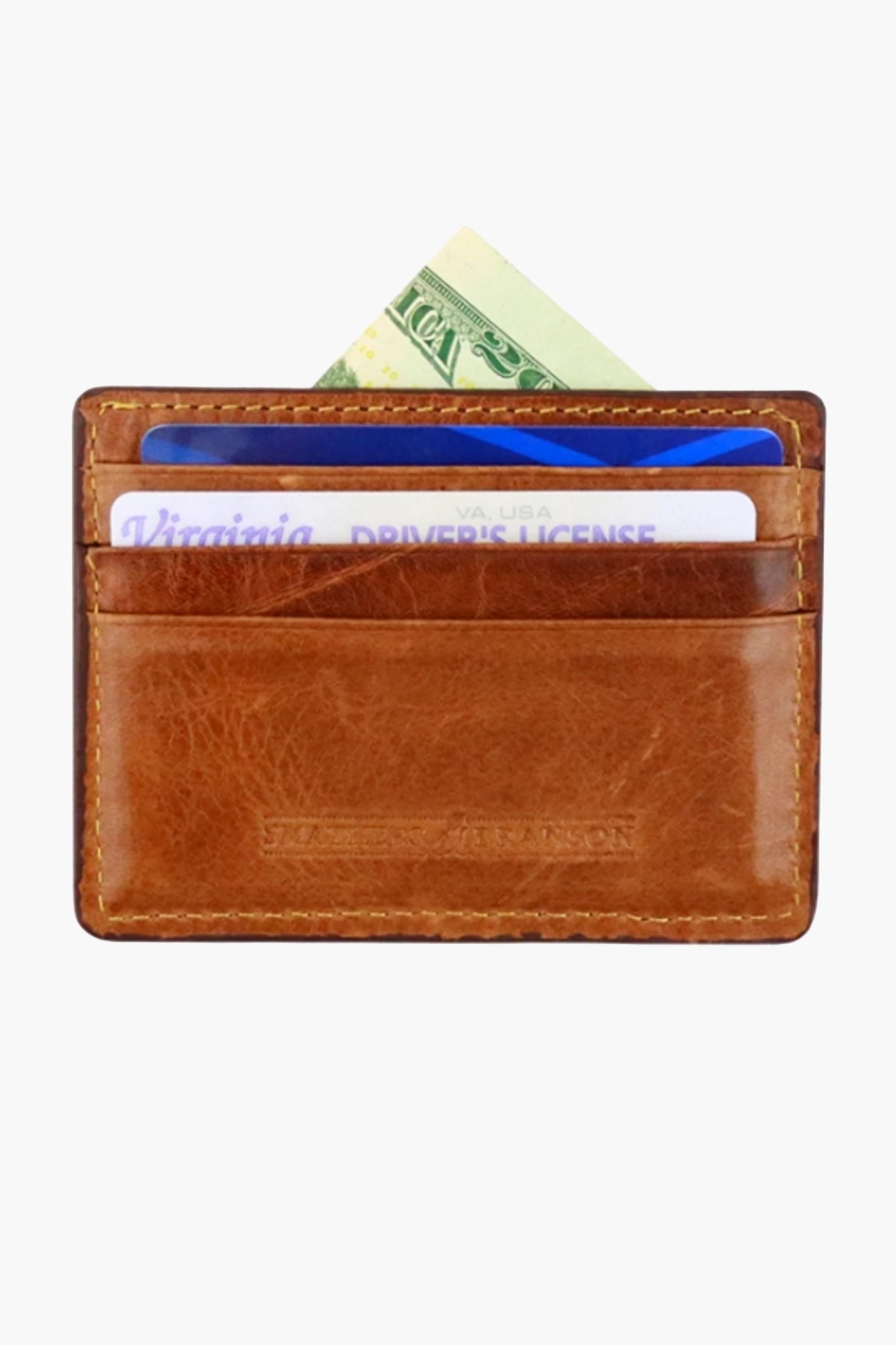 American Flag Needlepoint Credit Card Wallet 2 American Flag Needlepoint Credit Card Wallet - Image 2