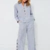Blue Bree Binding Sleepwear Set
