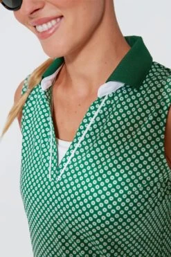 Ditsy Daisy Sleeveless Caroline Polo -Outfit And Shoe Sales Store 5v2nIA35N330QyhaDYC6Jc9tRovLxbGP 1