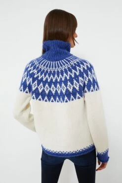 Blue Combo Bailey Fair Isle Turtleneck -Outfit And Shoe Sales Store 5wuGTHcE8ca8ILdITPlywMZZgrfHRWKp 1