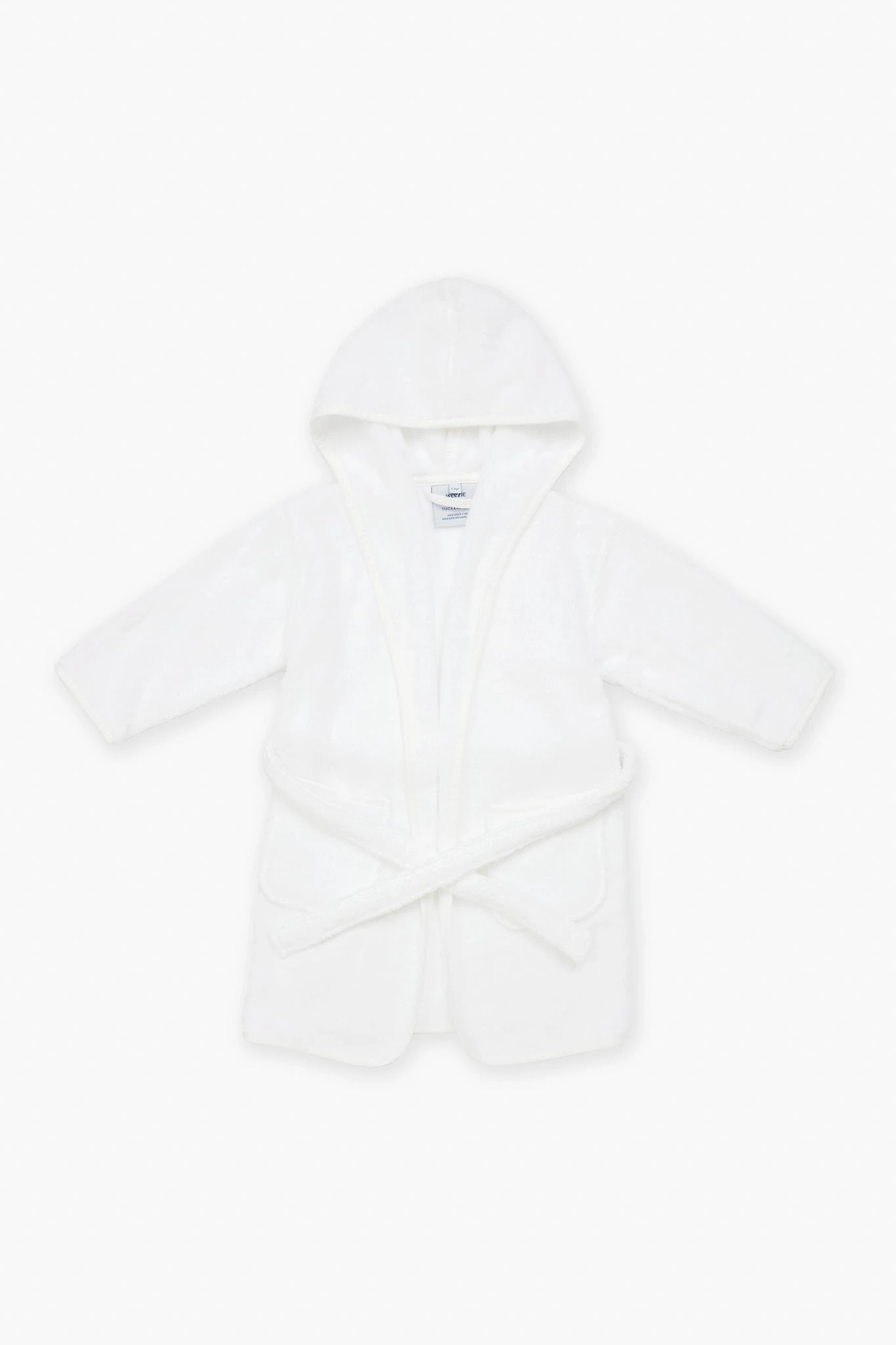 Exclusive Off White Piped Edge Kids Bathrobe 3 Exclusive Off White Piped Edge Kids Bathrobe - Image 3