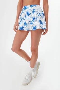 LoveShackFancy Strong Current Nillma Mini Skirt