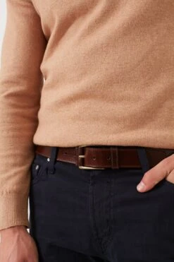 Brown Wyatt 34mm Genuine Leather Casual Jean Belt 8 Brown Wyatt 34mm Genuine Leather Casual Jean Belt -Outfit And Shoe Sales Store 6GQczKDylsVbYFQA4GXWJjCRQqydgAyX 1