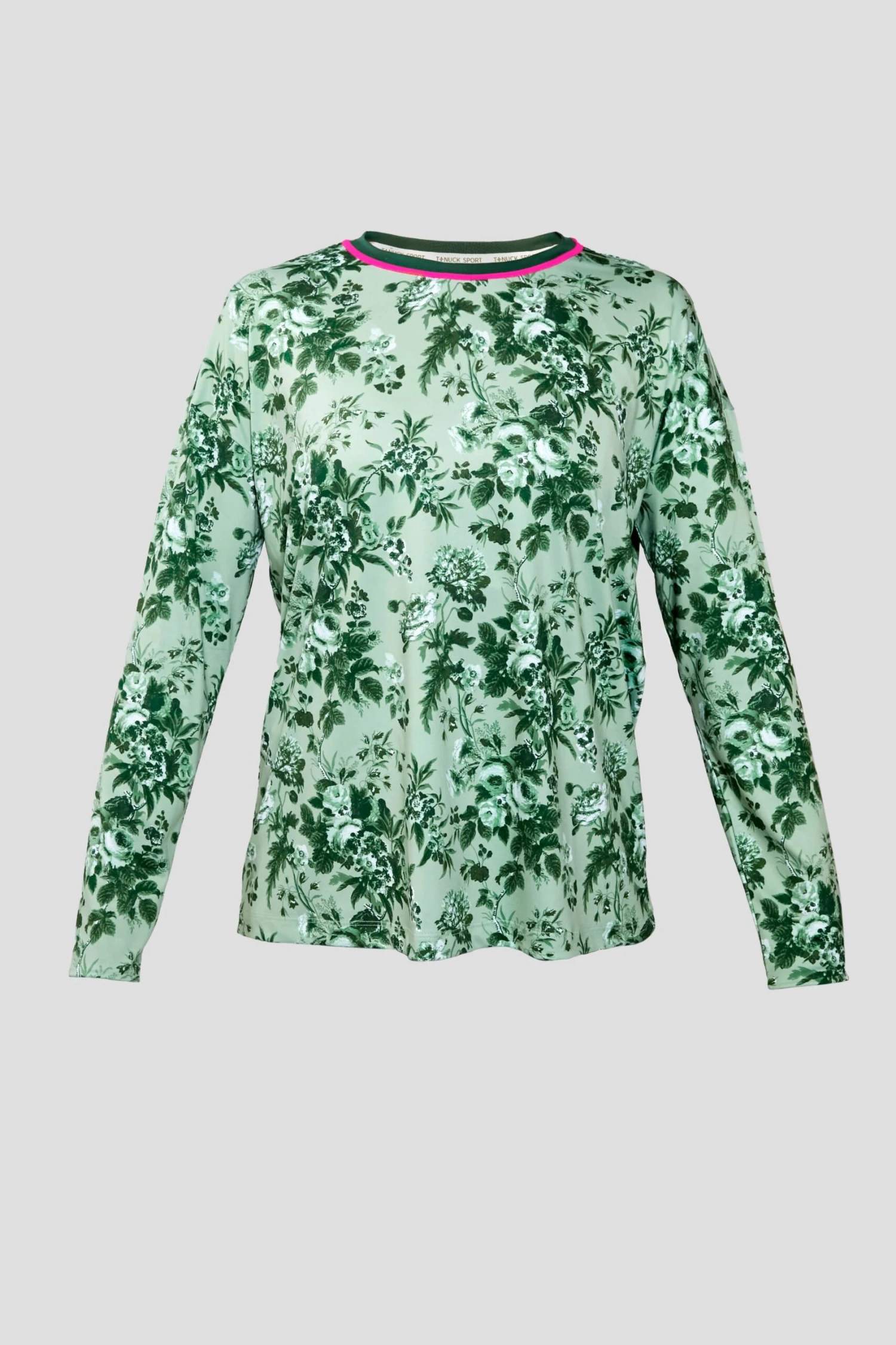 Green Bouquet Long Sleeve Ryan Boyfriend Tee 7 Green Bouquet Long Sleeve Ryan Boyfriend Tee - Image 7