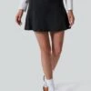 Black 15 Inch Renee Golf Skirt