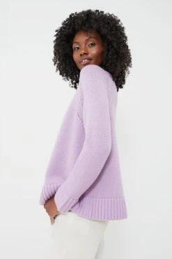 Lilac Claude Crewneck Sweater -Outfit And Shoe Sales Store 7Ucy4D0CP3vCT8s0JCj0kUuYOmzRClrf 1