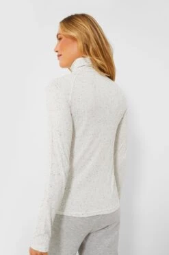 Varley Egret Black Roya Roll Neck Long Sleeve Tee -Outfit And Shoe Sales Store 87OfA0qXS9N1psZIYL7tdDy9oAXDXURm 1