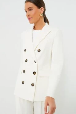 Veronica Beard Off White Fevre Dickey Jacket -Outfit And Shoe Sales Store 8H3Py2zOtn2h77zR393LlxRWFTkzn9qZ 1