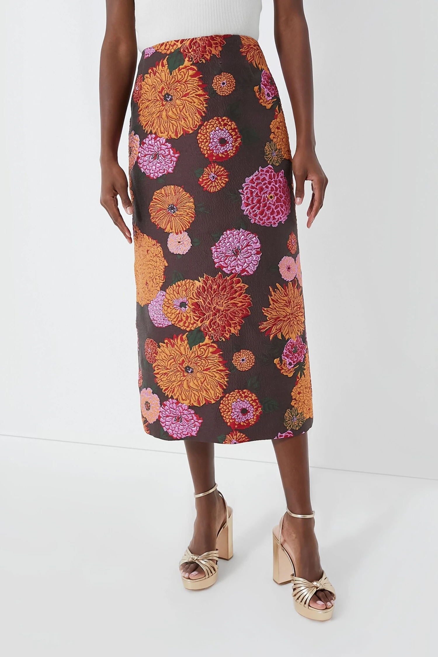 Jacquard Gyn Pencil Skirt 1 Jacquard Gyn Pencil Skirt