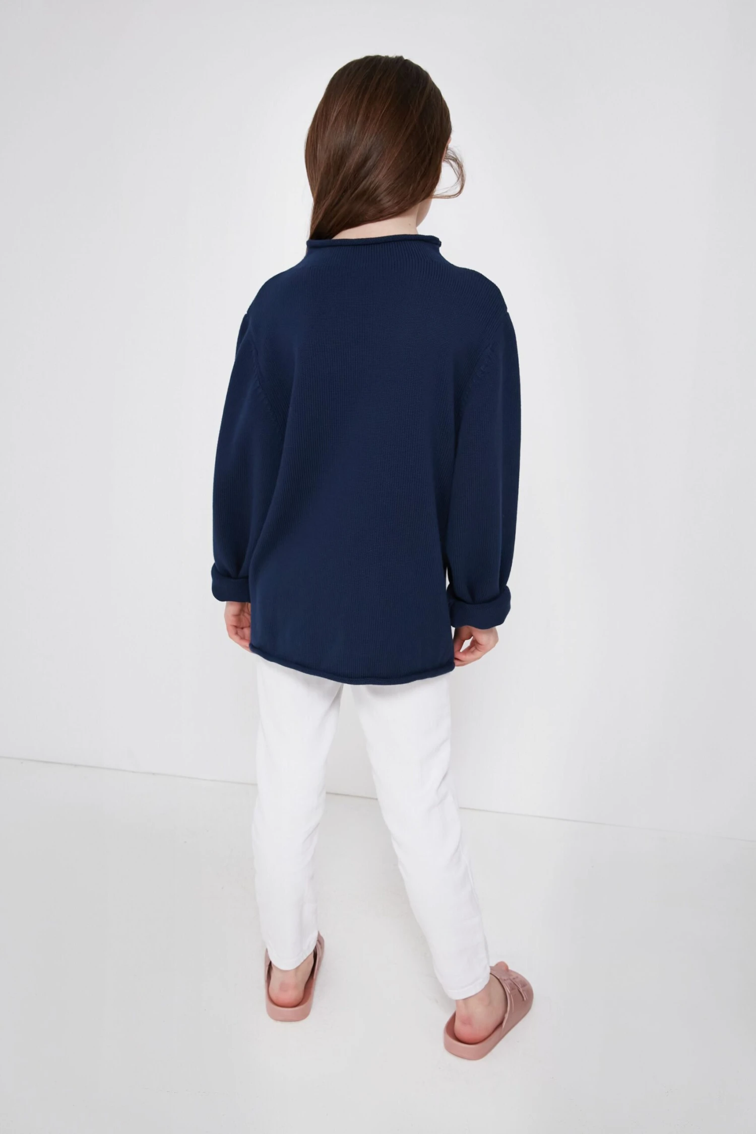 Kid's Navy Americana Sweater 4 Kid's Navy Americana Sweater - Image 4