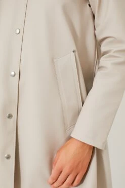 Stutterheim Light Sand Mosebacke Raincoat -Outfit And Shoe Sales Store 9CrzYkFVozd5ACH0yNHclwLf78rotIim 1