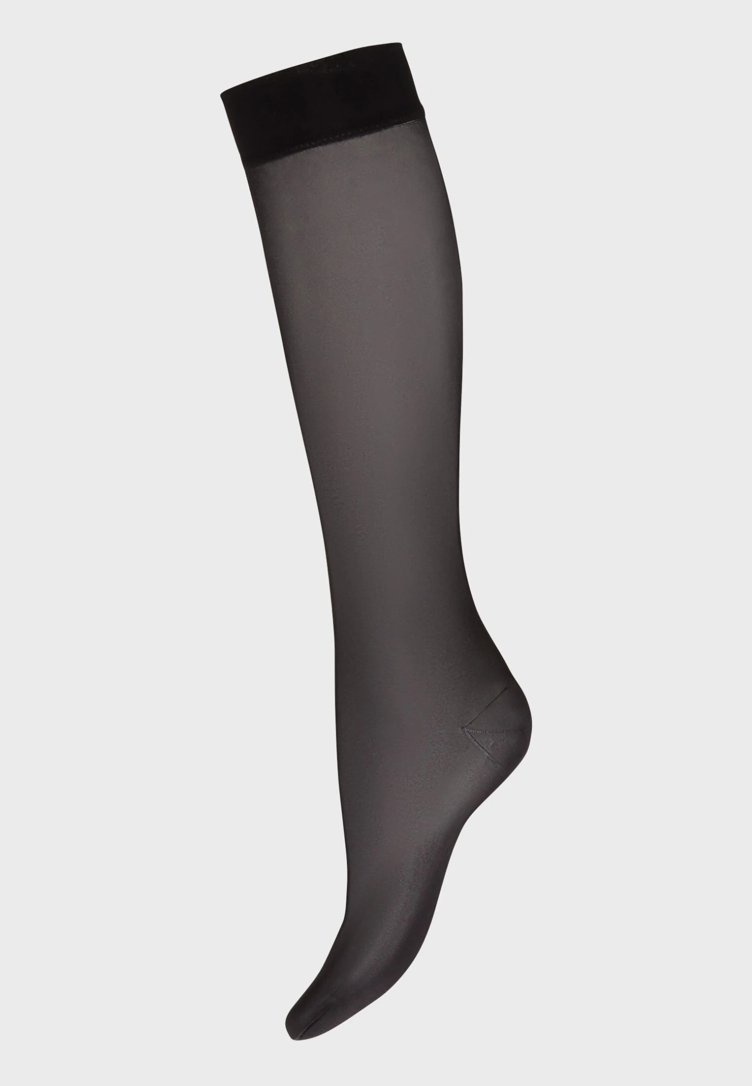 Wolford Black Pure Energy 30 Leg Vitalizer Knee Highs 5 Wolford Black Pure Energy 30 Leg Vitalizer Knee Highs - Image 5
