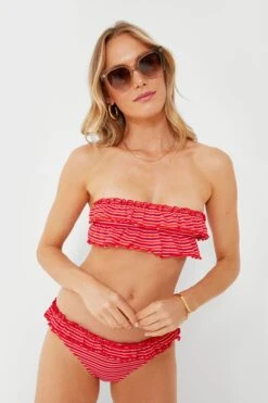 Solid & Striped Seersucker Stripe Kaia Top