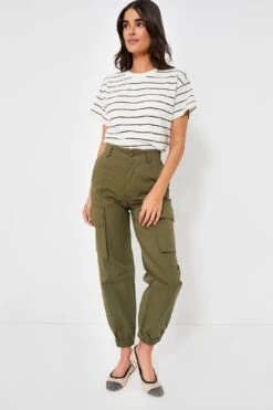 Marine Layer White And Black Stripe Heavy Slub Boxy Crew Crop Tee -Outfit And Shoe Sales Store 9u55R2zF5UlCFLVyIBvm6WryI0upgSeM 1