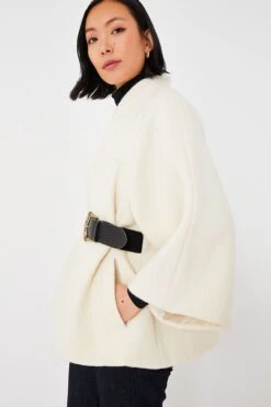 Ba&sh Ecru Hini Cape -Outfit And Shoe Sales Store 9w8MiCp3sgAT6pZF9MKIvQG7DDAlSaMU 1