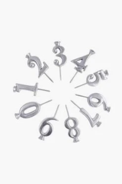 Number Candle Holder Set